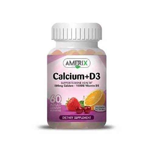 Amerix Calcium+Vit D3 Adult Gummy 60 Pieces