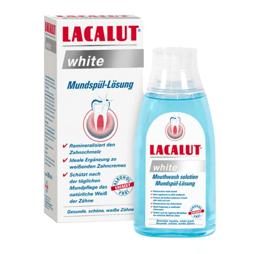 Lacalut Mouthwash Whitening 300 Ml