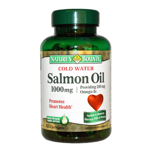 Nature'S Bounty Salmon Oil 1000Mg Softgel 120S