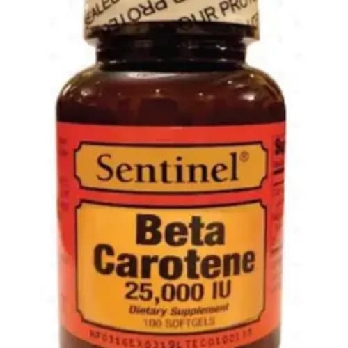 Sentinel Beta Carotene 25000 Iu 100S