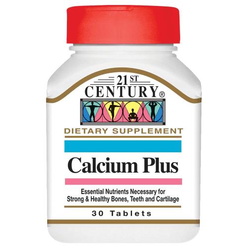 21St Century Calcium Plus Tablets 30 Pieces