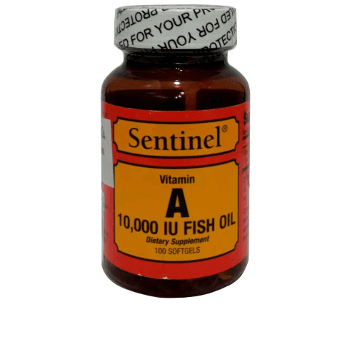 Sentinel Vitamin A 10,000 Iu Cap 100S