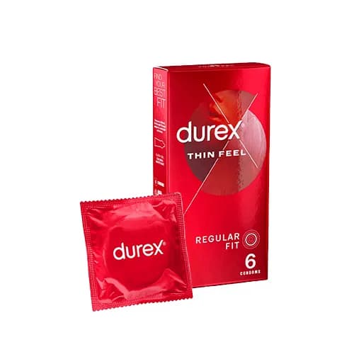 Durex Thin Feel Condom 6's