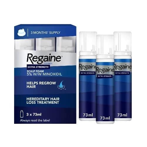 Regaine Foam 5% 3 X 73Ml