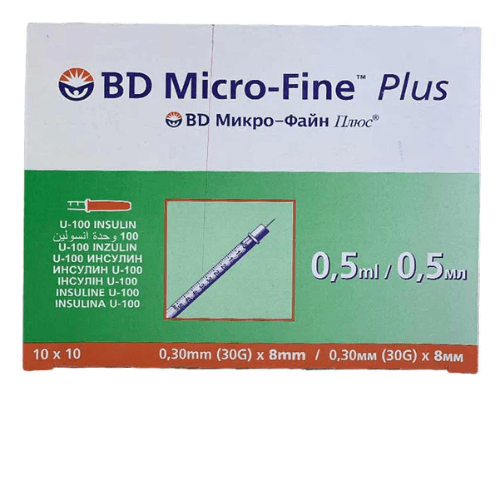 BD Micro Fine Plus - 0.5ml