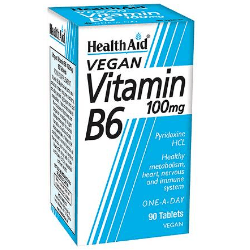 Health Aid Vitamin B6 100Mg 90 Tablets 