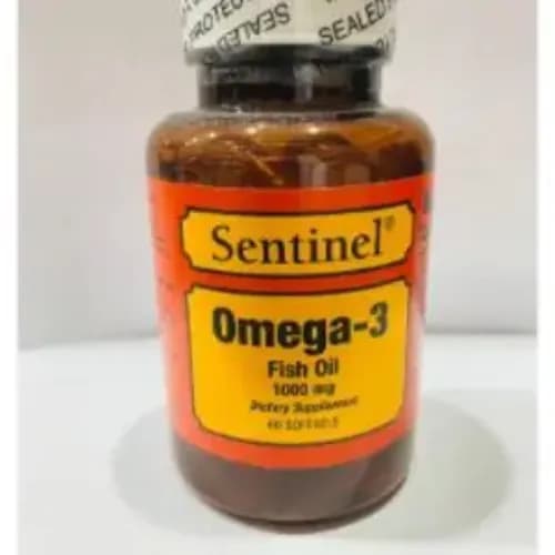 Sentinel Omega 3 Fish Oil 1000 Mg Cap 60S