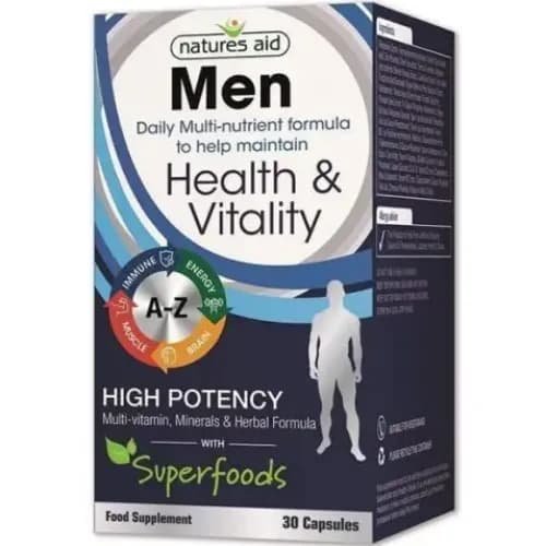 Natures Aid Men Multivitamin Capsule 30S