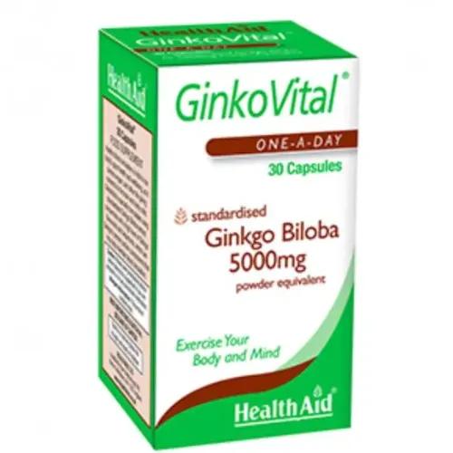 Health Aid Ginkgovital 5000Mg 30 Capsules 