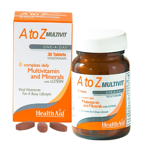 Health Aid A to Z Multi Vitamin Tabs 30's 