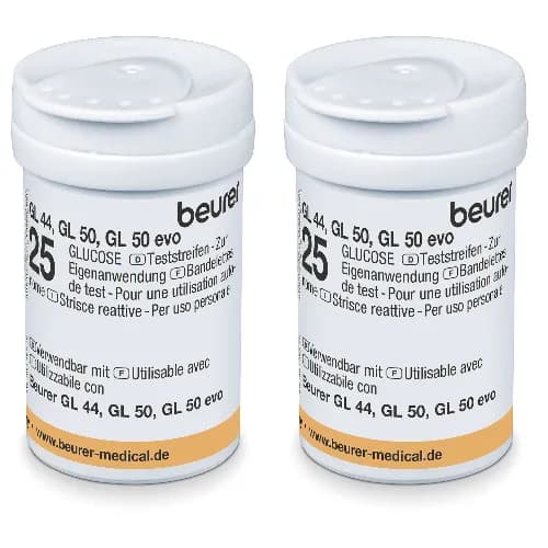 Beurer GL44 Sugar Test Strips 50's