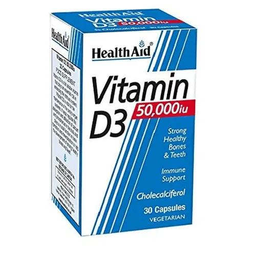 Health Aid Vitamin D3 50,000 iu 30's 