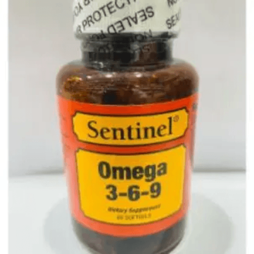 Sentinel Omega 3 6 9 Softgels 60S