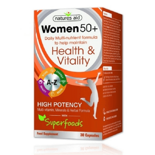 Natures Aid Women 50 Plus Multivitamin Capsule 30S