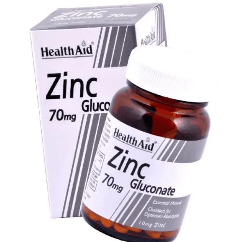 Health Aid Zinc Gluconate 70Mg Tab 90S 