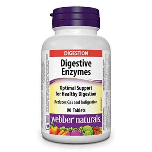 Webbers Naturals Digestive Enzymes Tab 90S