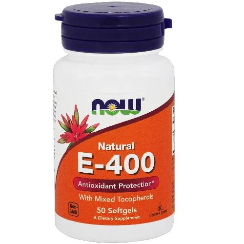 Now Vitamin E-400Iu, Softgels 50S