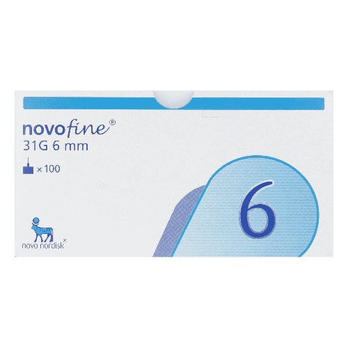 Novofine 31 Gm 6 Mm 100 Pieces