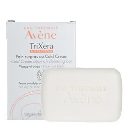 Avene Trixera Cold Cream Cleansing Bar 100G