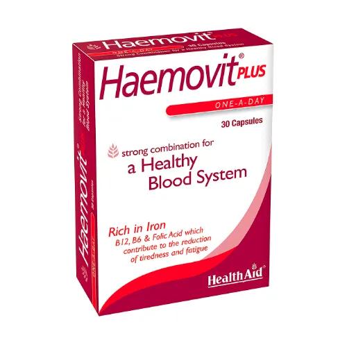 Health Aid Haemovit Plus 30 Capsules 