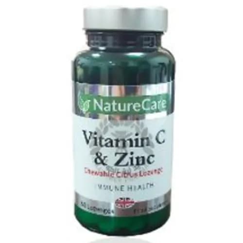 Nature Care Vitamin C And Zinc Chewable Loz Tab 60S