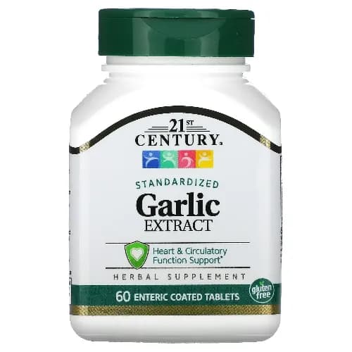 21St Century Garlic Extract 60 Pieces