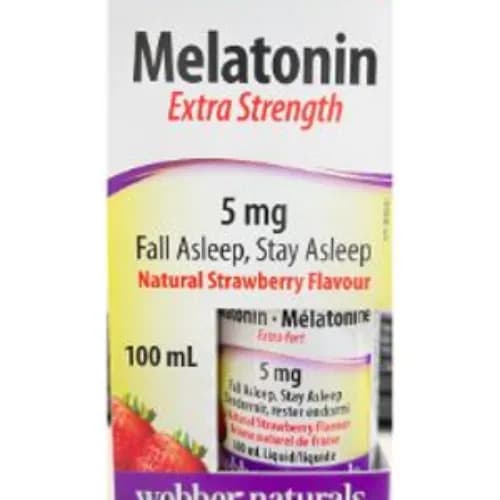 Webber Naturale Melatonin 5 Mg 100 Ml