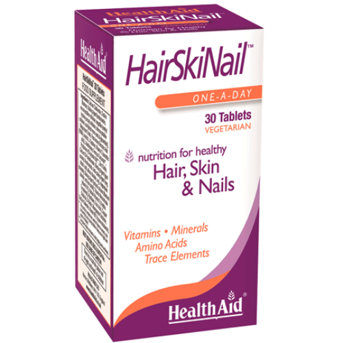 Health Aid Hair Skin Nail 30 Tablets 