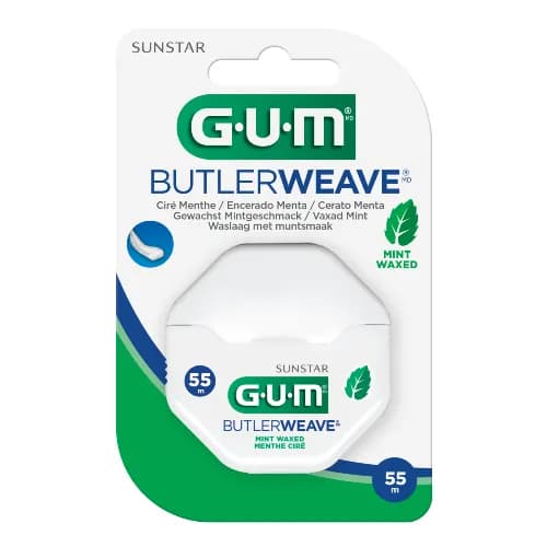 Gum 1855 Butlerweave Mint Waxed