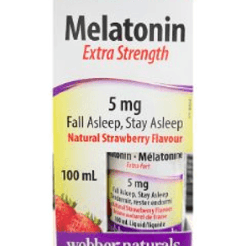 Webber Naturale Melatonin 5 Mg 100 Ml