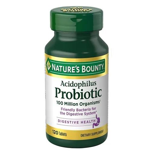 Nat. Bounty  Acidophilus Probiotic Tab 120S