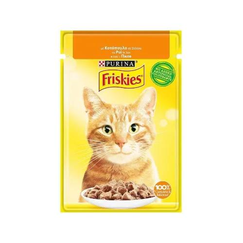 Purina Friskies Cat Chicken In Gravy Pouch 85G