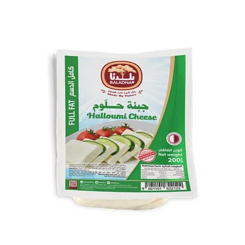 Baladna Full Fat Halloumi Cheese 200 Gr