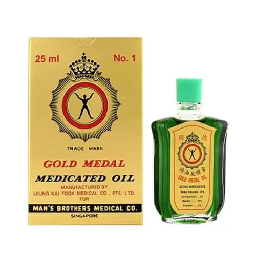 Gold Medal Medicated Oil 25Ml