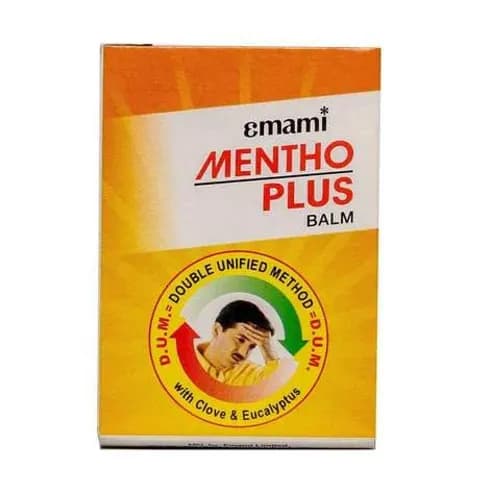 Mentho Plus Pain Relief Balm With Clove & Eucalyptus 30Ml