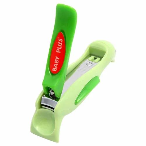 Baby Plus Green Baby Nail Clipper (0+ Months) - Bpa Free 1 Pcs