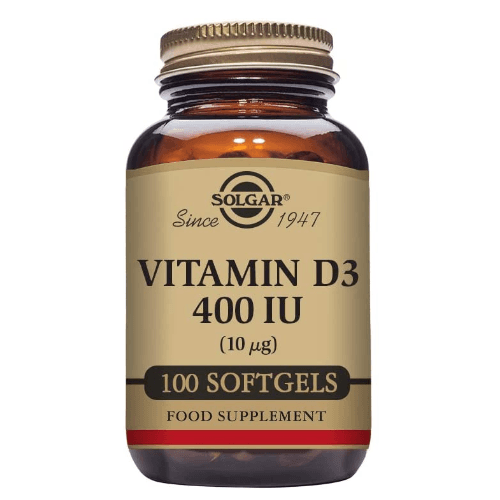 Solgar Vit D3 400 Iu Softgels 100S