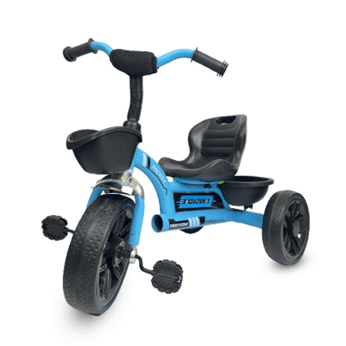 New Design Kids Trike Ride-On With Storage Space -Blue (TLWD02)