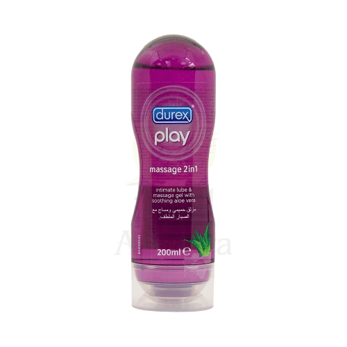 Durex Play Massage 2-in-1 Lube Soothing Aloe Vera Gel 200 ml