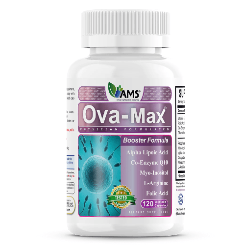 Ams Ova Max Capsules - 120'S