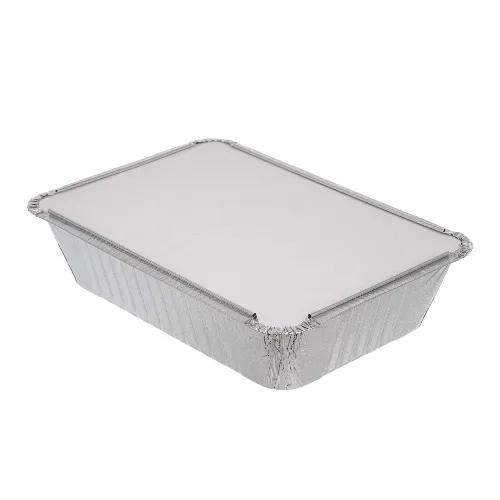 Food Pack 10 Inch Aluminum Containers With Lids 10 Per Pack