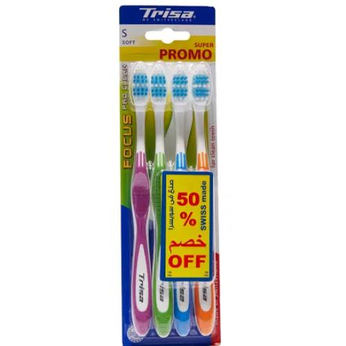 Trisa Focus Soft T/B 4S 6759