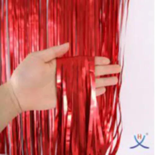 Red Curtain Foil