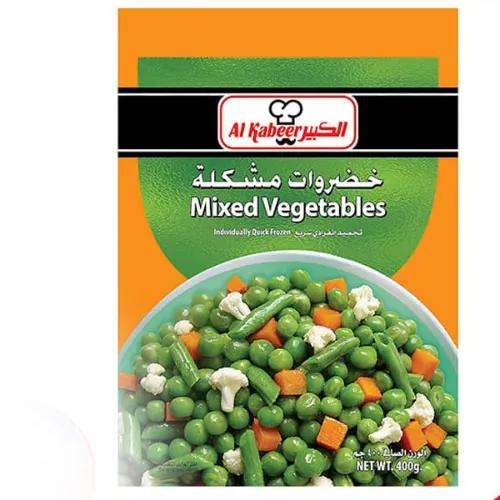 Al Kabeer Frozen Mixed Vegetables 400 Gr