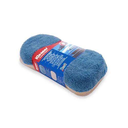 Kleaner 2In1 Microfiber Car Sponge 1 Piece