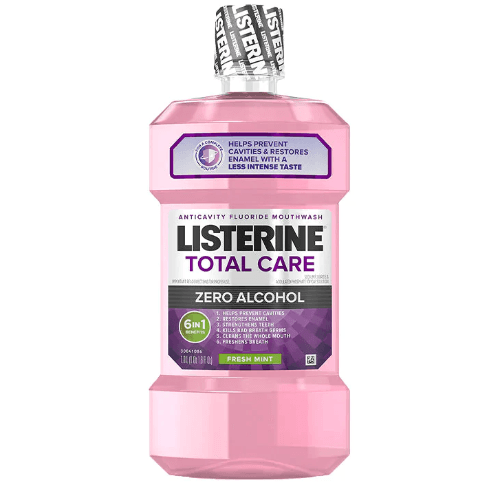 Listerine Total Care Zero Alcohol Mouthwash - 500Ml