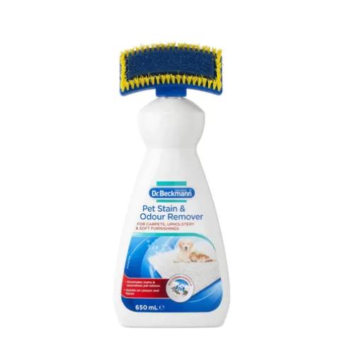 Dr. Beckmann 2In1 Pet Stain & Odor Remover Cleaning Brush 650 Ml