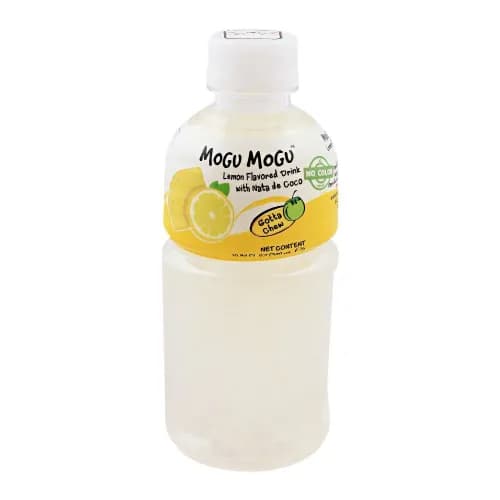 Mogu Mogu Lemon Juice With Nata De Coco - No Added Color 320Ml