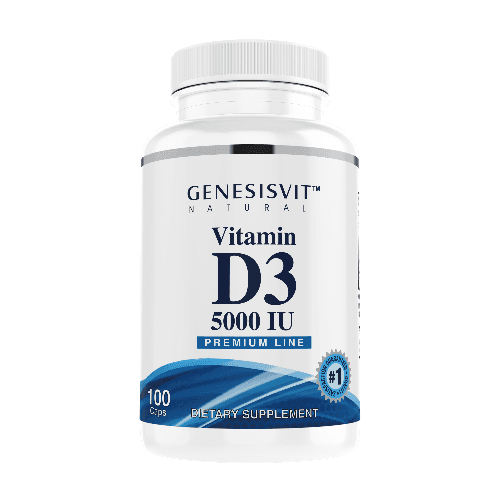 Genesisvit Vitamin D3 5000 Iu Cap 100S