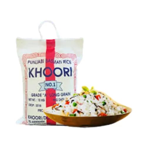 Khoori Long Grain Basmati Rice India 5Kg